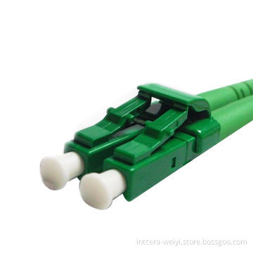 LC/APC SM DX Fiber-optic Patch Cord, Fiber Pigtails (0.9&2.0&3.0 Optional)